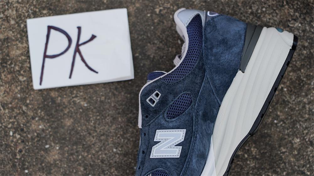 PK GOD New Balance 991v2 Made in UK Dark Navy RETAIL MATERIALS READY TO SHIP